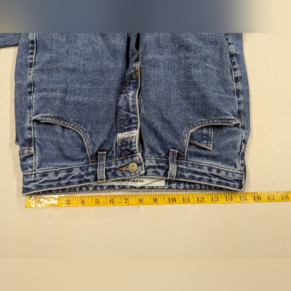 Vtg Girbaud Jeans Womens 11/12 Blue Denim Pants Straight Marithe Francois A141 - Picture 6 of 10